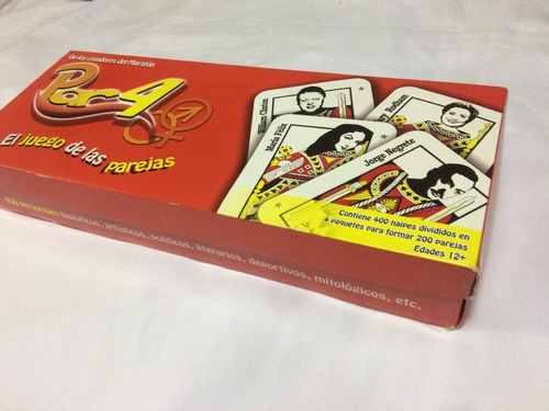 Juego De Mesa Par 4 El Juego De Las Parejas (Usado)