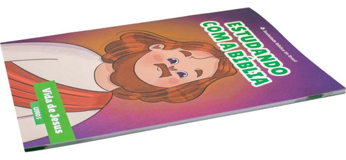 Estudando Com A Bíblia: Livro 5 - Vida De Jesus - Sbb, De Diversos. Editorial Sbb, Tapa Mole, Edición 1ª Edição En Português, 2024