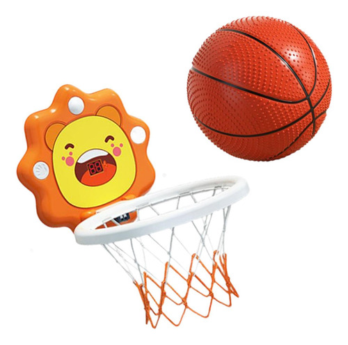 Mini Aro De Baloncesto Juguete De Baño Juguete Amarillo