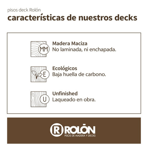 Imagen 4 de 4 de Baldosa Deck De Madera Eucalipto