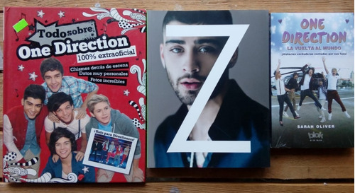 Lote X 3 Libros De  One Direction Oferta Especial