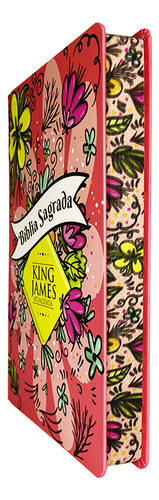 Bíblia Sagrada King James Atualizada | Slim | Letra Normal | Capa Dura | Floral Alegre, De King James Atualizada. Editorial Cpp, Tapa Dura En Português