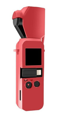 Protector De Silicón Rojo Para Osmo Pocket 2