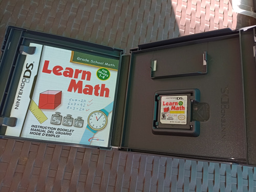 Nintendo Ds 3ds Videojuego Learn Math Original FĂsico (Usado)