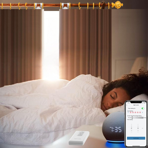 Robot Abridor Automático De Cortinas, Dispositivo Inteligent