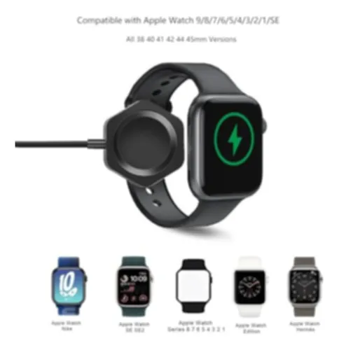 Cargador De Reloj Corto Patible Con Cargador De Wat