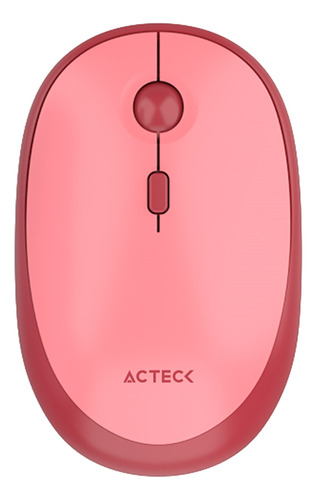 Kit Teclado Y Mouse Acteck Creator Mk485 Inalambrico Rojo