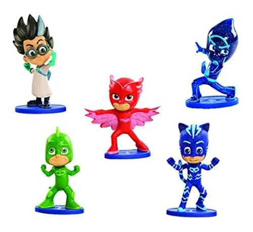 Just Play Pj Masks Figuras De Colección (5 unidades), Paquet