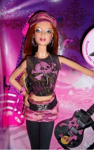 Boneca Barbie Collector Hard Rock Cafe 2006 - Sem Roupa