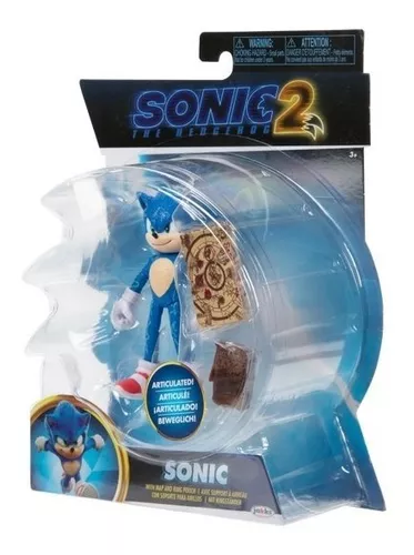 Boneco Sonic Calssic Original Importado Articulado 11 Cm