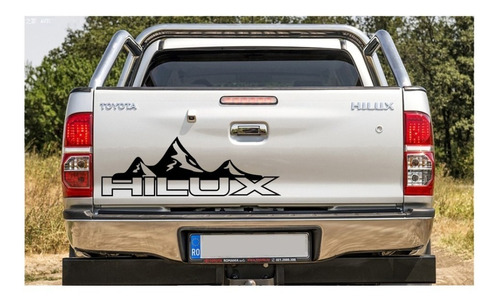 Vinilo Calco Toyota Hilux Camioneta Caja Ploteo Tuning 