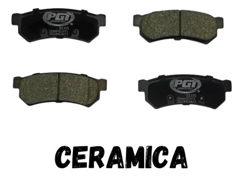 Pastilla Freno Ceramica Tras Chevrolet Optra Limited 7939a