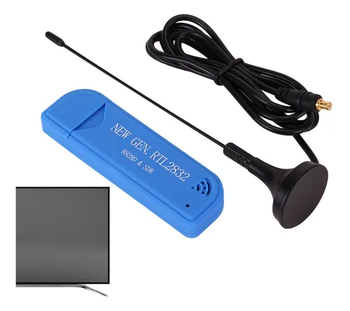 comprar Receptor Deg Memoria Usb Rtl-sdr Con Antena Compatible Con M