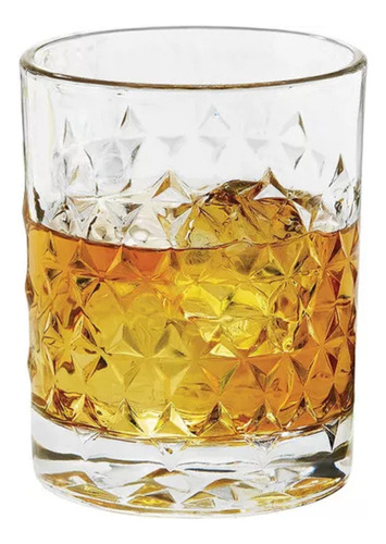 Vaso De Whisky Vidrio Labrado Libbey Harlow 325 Set X2u