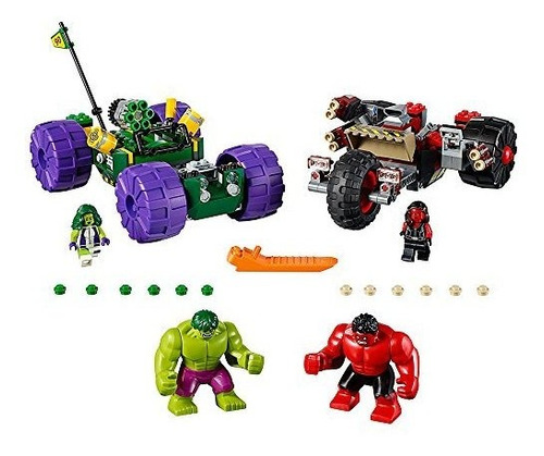 Lego Marvel Super Heroes Hulk Vs Red Hulk 76078 Superhero To