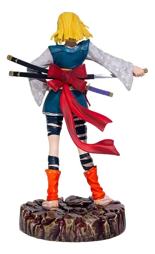 Action Figure Estátua Dragon Ball Android 18 Samurai Gk 26cm