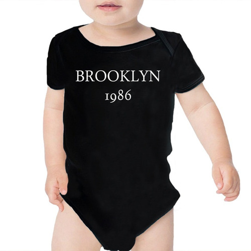 Body Infantil Brooklyn 1986 - 100% Algodão