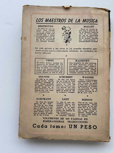 Libro, Los Maestros De La Música, Albeniz Y Granados
