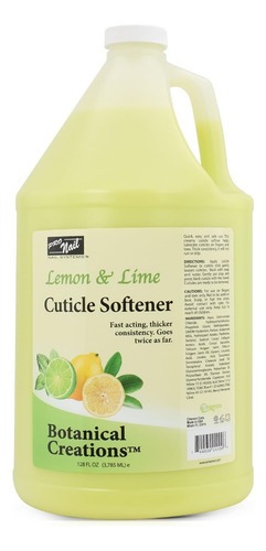 Suavizante Para Cutículas De Uñas, Limón Y Lima, 1 Galón