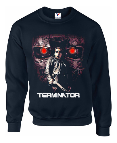 Sudadera Terminator, Unisex Cuello Redondo 03