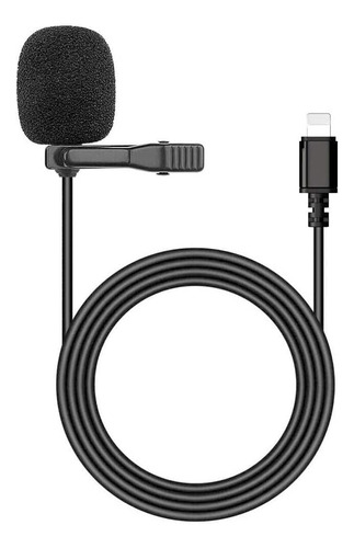 Mcoplus Clip-on Lapel Mic Mini Lavalier Micrófono Para Iphon