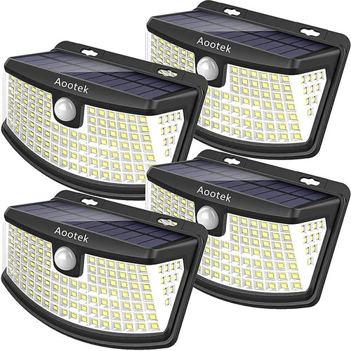 Luces Solares Con 120 Led Para Exteriores - Aootek