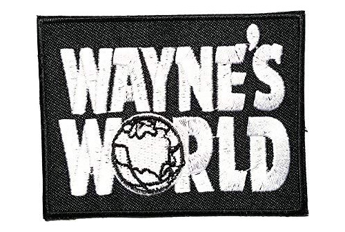 Parche Bordado Con El Logotipo De Wayne's World Movie Comedy