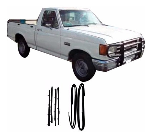 Juego Colizas P/ Ford Pick Up F100 1987 1988 1989 A 1992