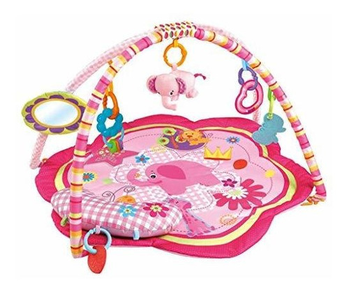 Emilys Pink Baby Acctivity Play Gyms Playmats, Elephant