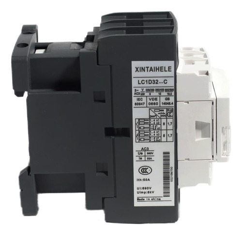 Xintaihele Contactor Del Motor De Poste 3 Poste 30a Bobina