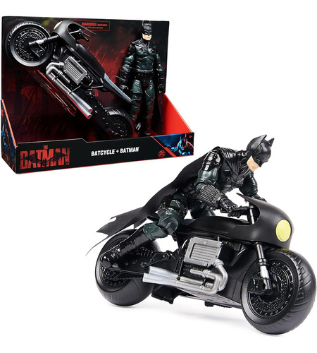 Batman Pelicula Batimoto Con Figura De 30 Cm Para Niños