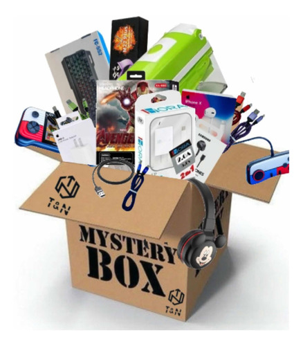 Caja Sorpresa Mistery Box Premium 6-10 Productos Electrónica