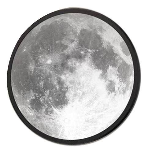 Lámpara Con Forma De Espejo Lunar Redonda, Decoración De Par