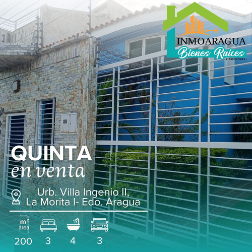 Quinta En Venta / Villa Ingenio Ii, La Morita I/ Yp1390 