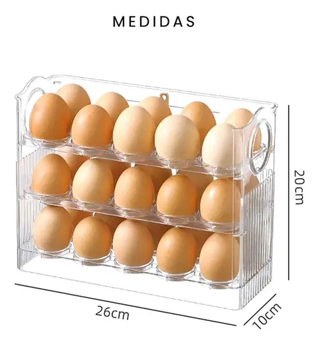 comprar Porta Huevos Original Cocina Organizador Nevera 30un Huevera