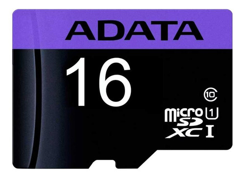 Memoria Microsdhc Uhs-i 16gb Adata Ausdh16guicl10-ra1