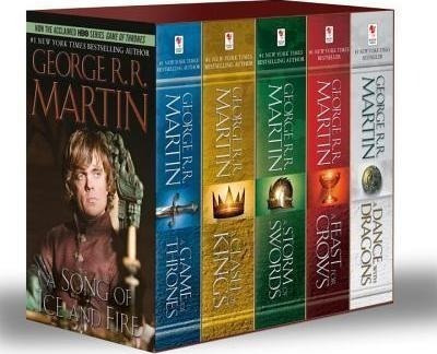 George R. R. Martin's A Game Of Thrones 5-book Boxed Set ...