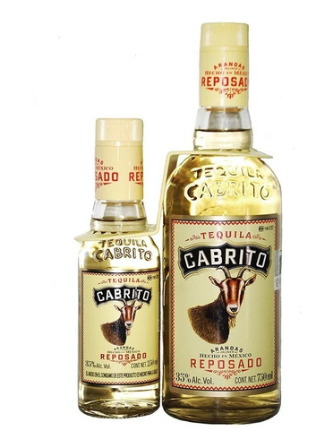 Tequila Cabrito Reposado 750 Ml + 250 Ml