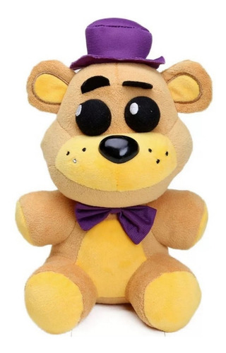 Peluche Five Nights At Freddy's (golden Freddy Morado) Fnaf
