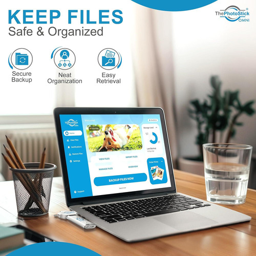 Thephotostick Omni 64gb - Respaldo Y Organización De
