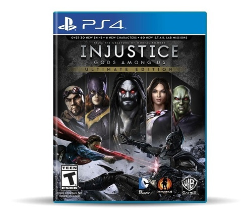 Ps4 Injustice Gods Among Us Ultimate  Edition T Fisico Origi