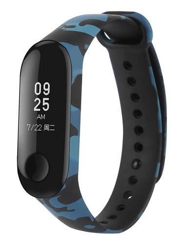 Correa Para Xiaomi Mi Band 4 Banda De Silicone Camuflado