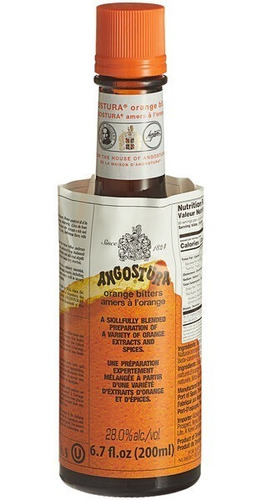 Angostura Orange Bitters Salsa 200ml Importado