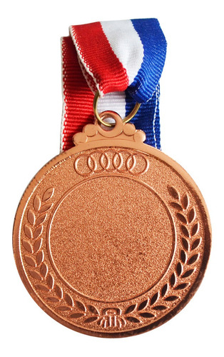 Medalla Premio De Hierro Bronce 5cm Fútbol Basquetbol Hockey