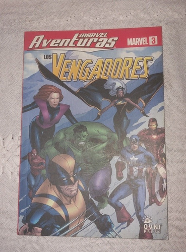 Marvel Aventuras Marvel 3 Los Vengadores Ovni Press Bueno