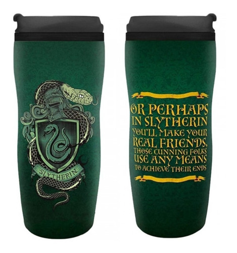 Vaso De Viaje Slytherin Harry Potter  Xuruguay