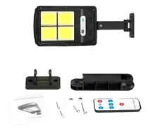 Comprar Mini Reflector Led Con Panel Solar Sensor De Movimiento 