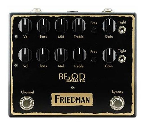 Friedman Be Od Deluxe Pedal Doble Para Sobreconduccion