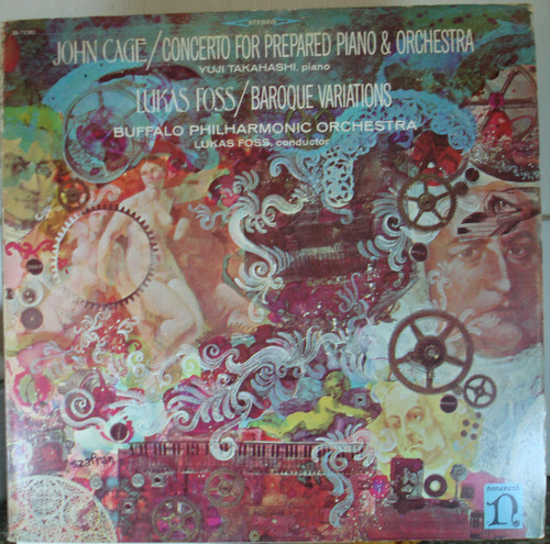 Lp. John Cage: Concerto For Prepared Piano & Orchestra (1968