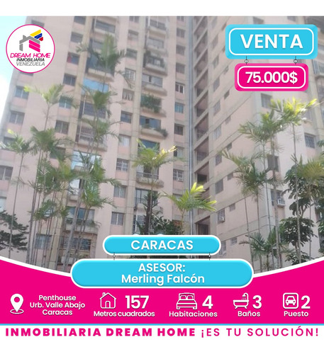 Penthouse En Venta Urbanización Valle Abajo - Caracas